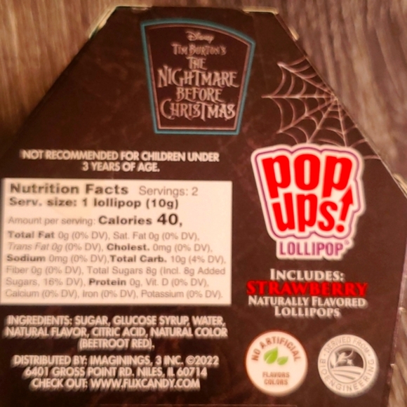 The Nightmare Before Christmas Pop ups! Coffin Box Set - Picture 13 of 13